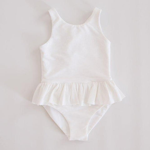 Terry Essential Playsuit - White