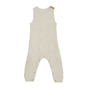 Cable Knit One-Piece - Milk