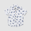 Newport Shortsleeve Linen Shirt - Chambray