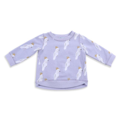 Cockatoo Party Print Terry Pant