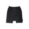 Organic Black Relaxed Shorts