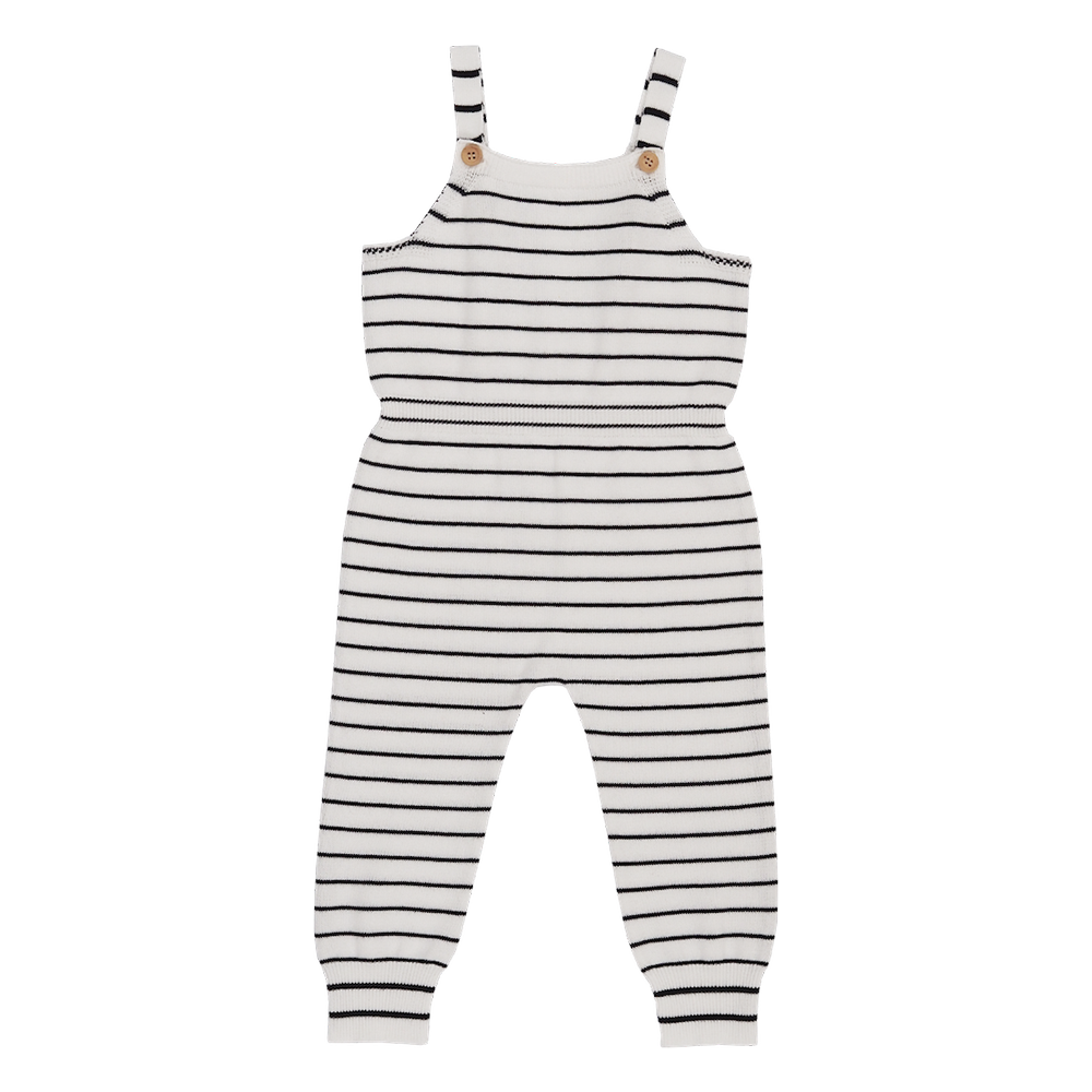 Self Yarn Striped - Overalls