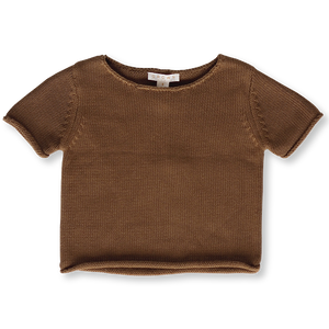 Knitted Tee - Earth