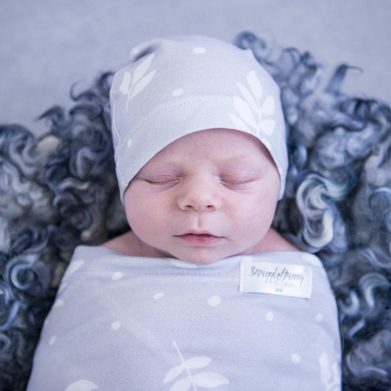 Snuggle Swaddle and Beanie Set - First Light