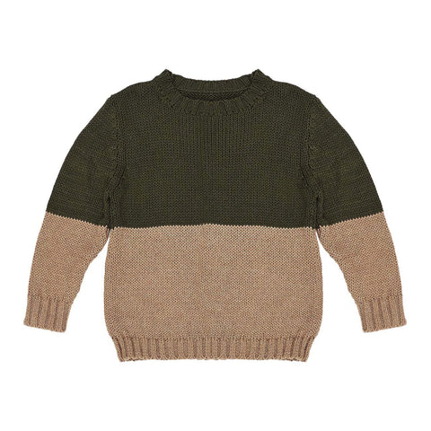 Cable Knit Pull Over - Ketchup